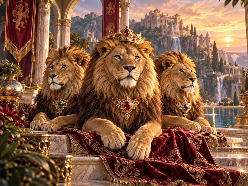 3 Lucky Lion — သရုပ်ဖော်ပုံ